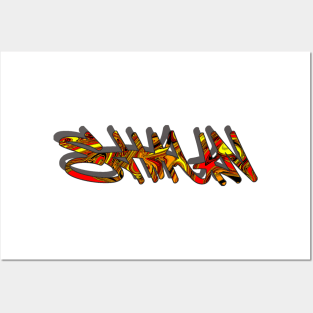 SHAUN Urban Graffiti Name Tag Posters and Art